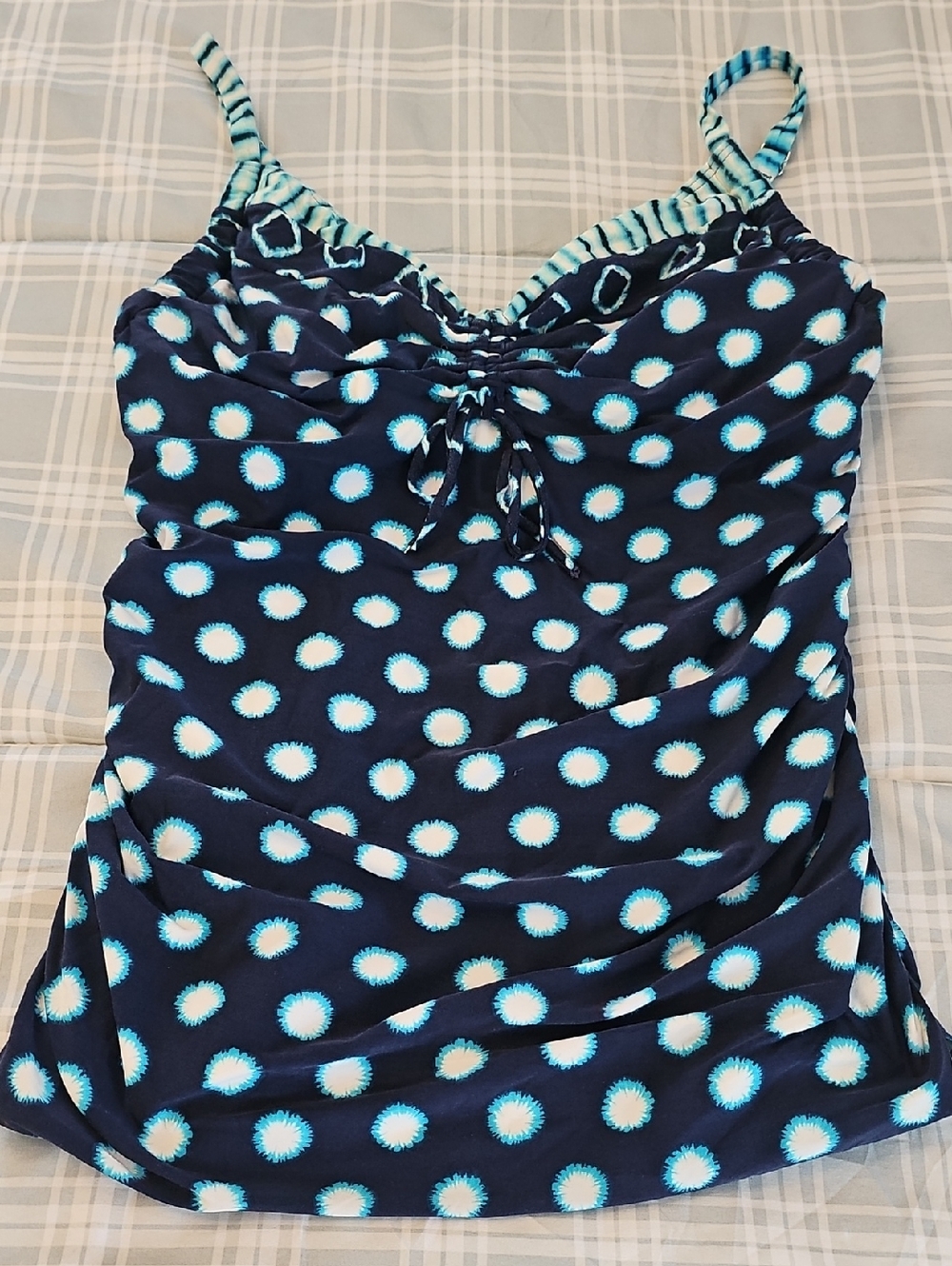 Coco Reef Navy Tankin Swim Top